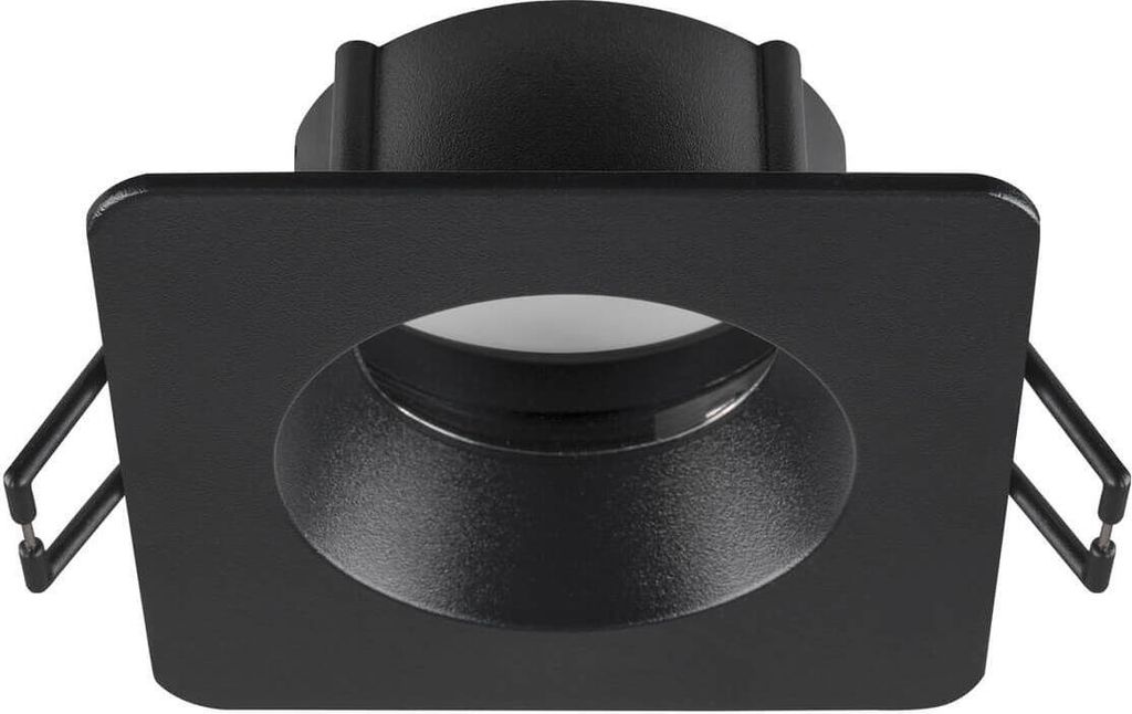 SLV 1007347 NEW TRIA 68, Deckeneinbauring, L: 8.2 B: 8.2 H: 3.4 cm, IP65, schwarz