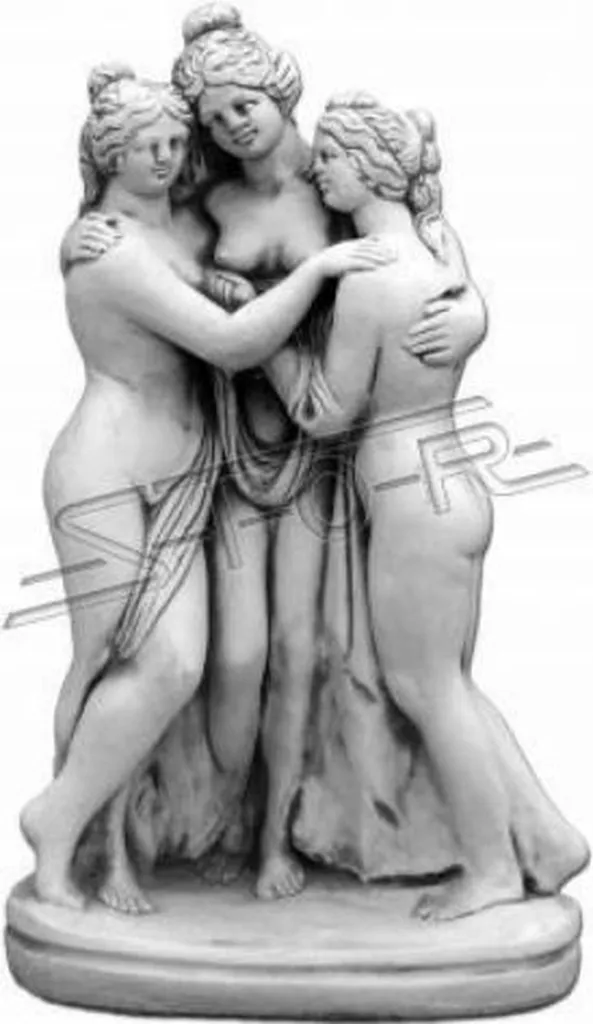 Statue Femme 43cm Sculpture Design Jardin 101100 - Déco Moderne