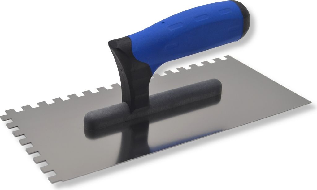 DEWEPRO Zahnkelle 8x8 mm PROFI 3 - Edelstahlblatt 270x130mm – rostfrei