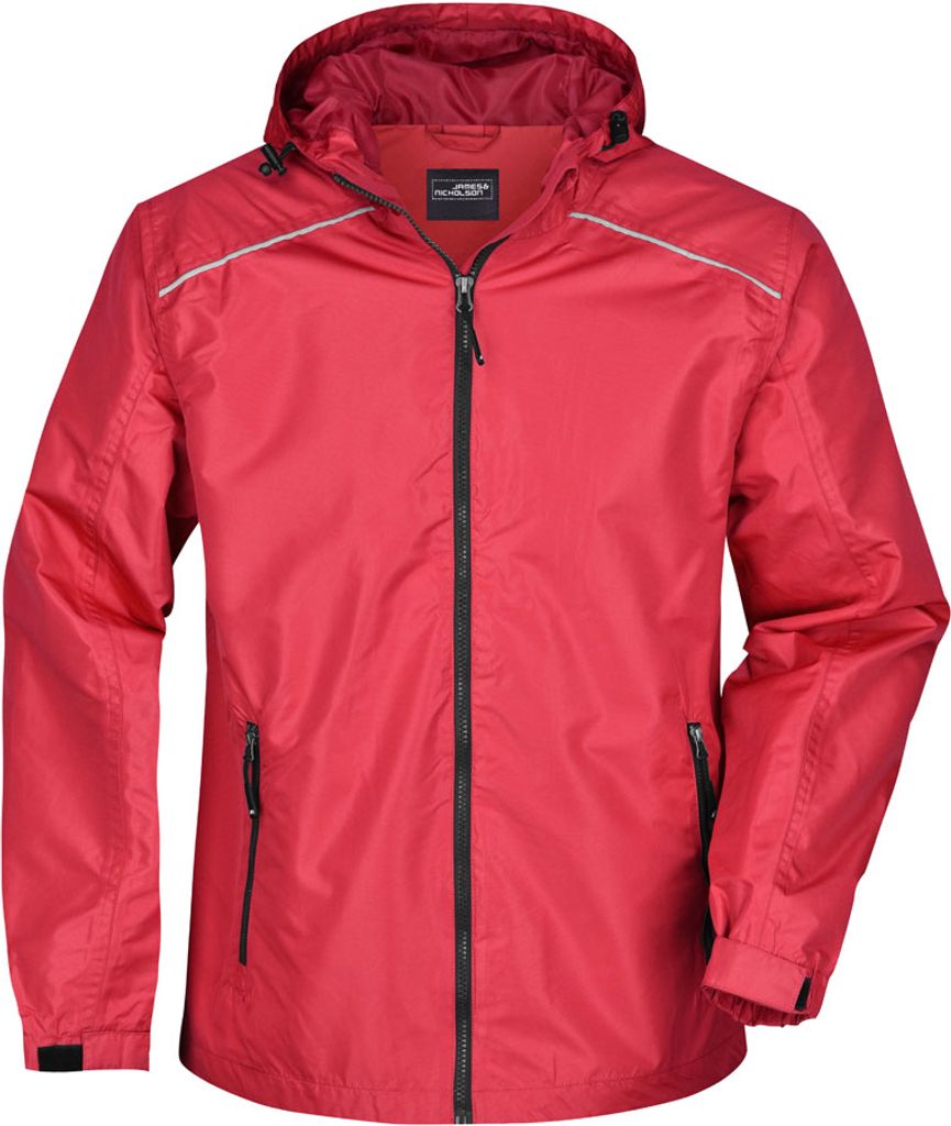Sportliche, funktionale Outdoorjacke red/black, Gr. 3XL Produktbild 