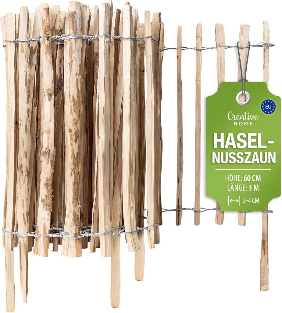 Creative Home Staketenzaun 60cm hoch und 3m lang | Produktbild 