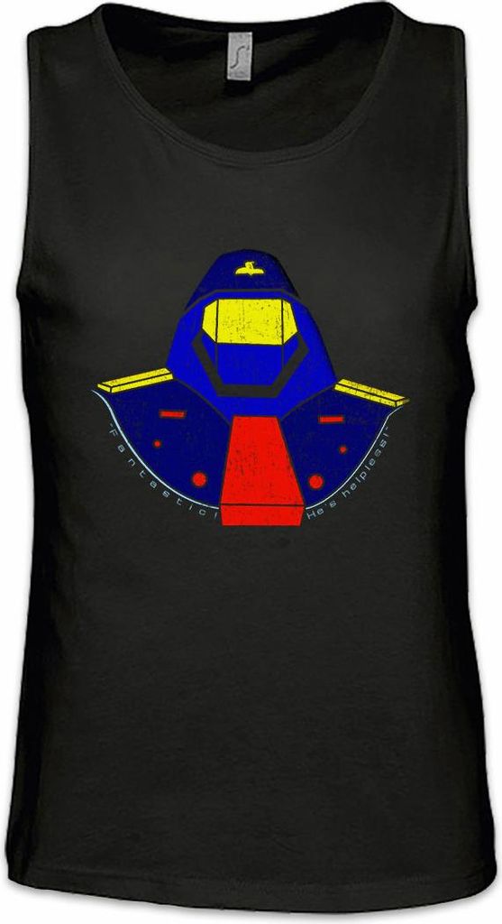 Urban Backwoods Miles Mayhem, Ärmelloses T-Shirt, Farbe: Schwarz, Größe: S