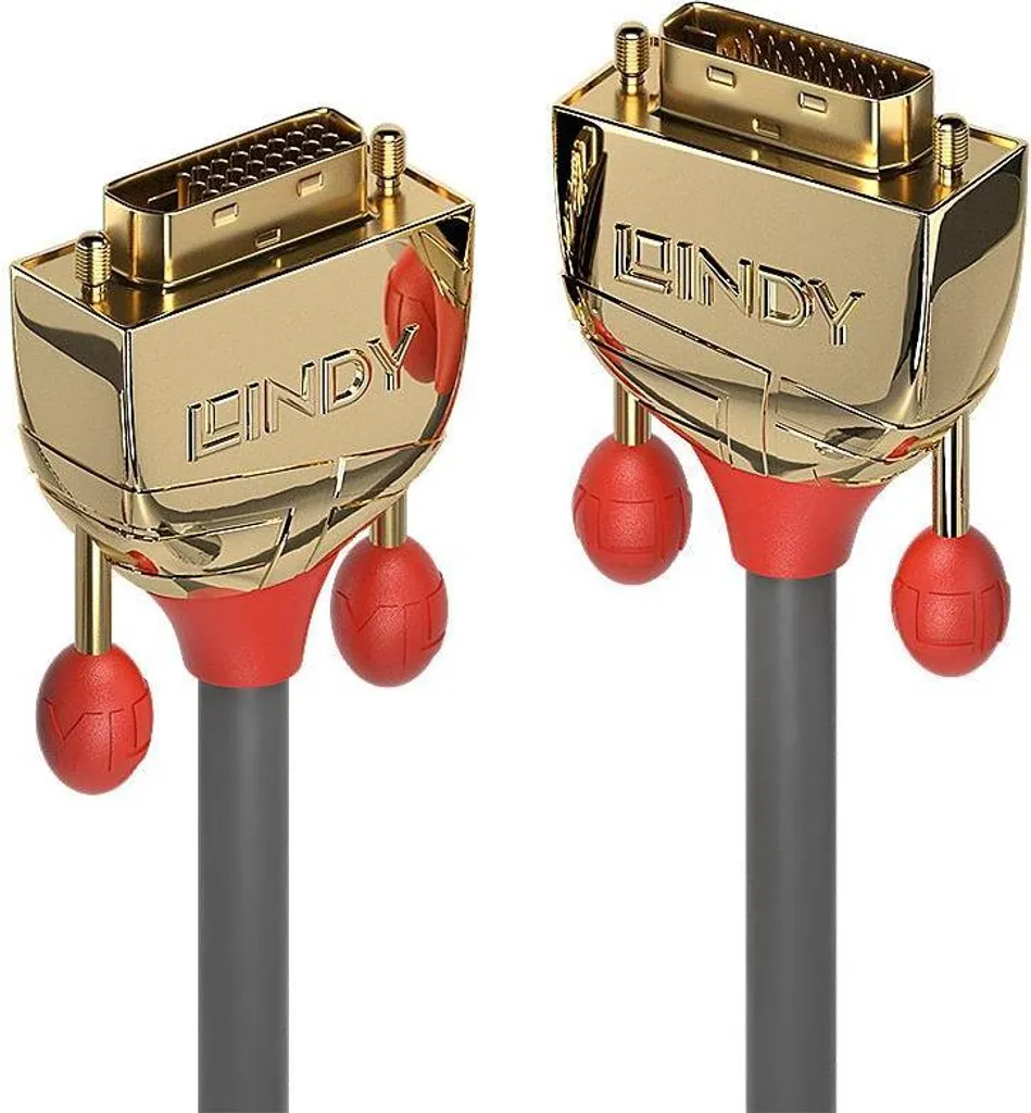 Câble écran DVI-D de 7,6 mètres Lindy 36205 pour moniteur et PC fixe