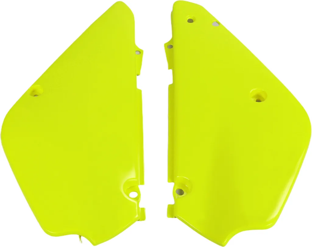 Remplacer carénage cassé Suzuki RM 85 L 2003-2023 Plastiques UFO Jaune Fluo