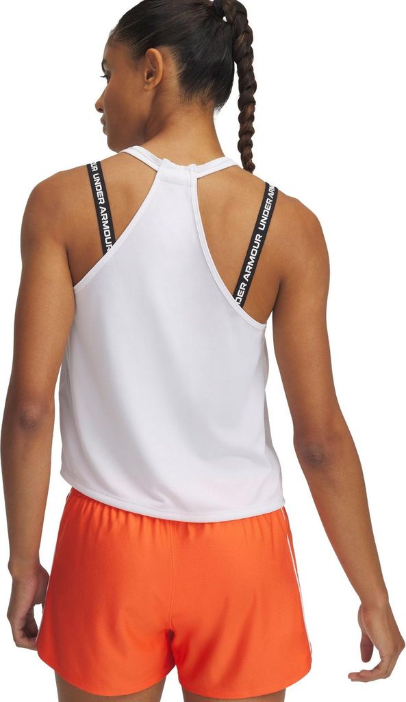 Under Armour Damen Tech Swing Tank Top Weiß/Schwarz L
