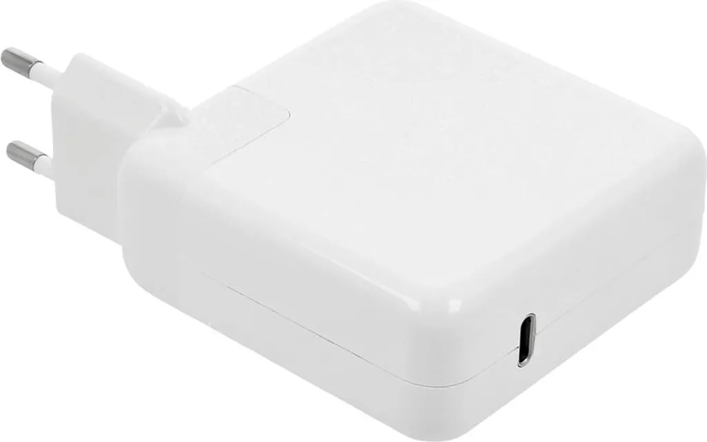Chargeur USB-C 61W pour MacBook Pro Apple - Adaptateur Secteur Blanc