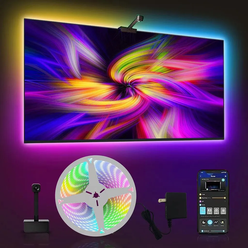 INF Rétro-éclairage LED Immersif avec Pilote de Synchronisation USB-TV