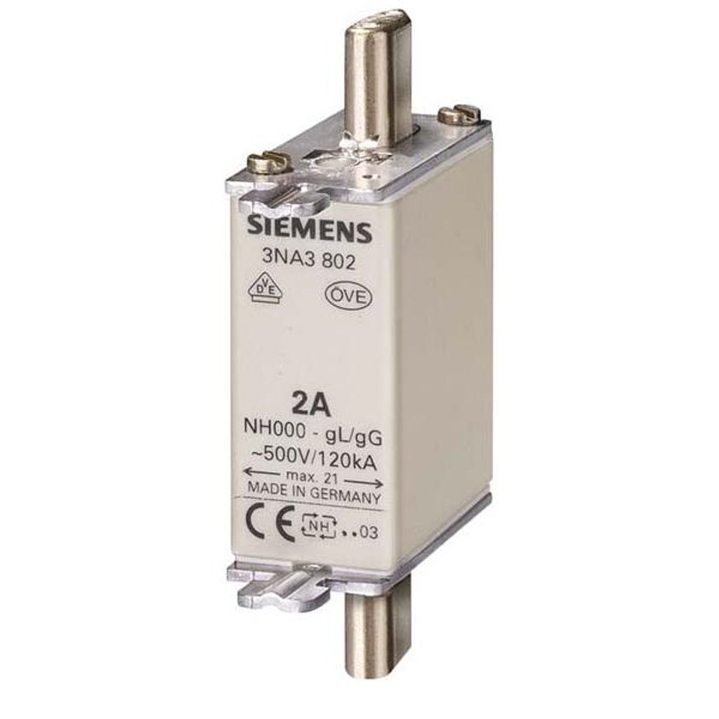 Siemens Sicherungseinsatz 160 A NH000 SENTRON (3NA3836-8)