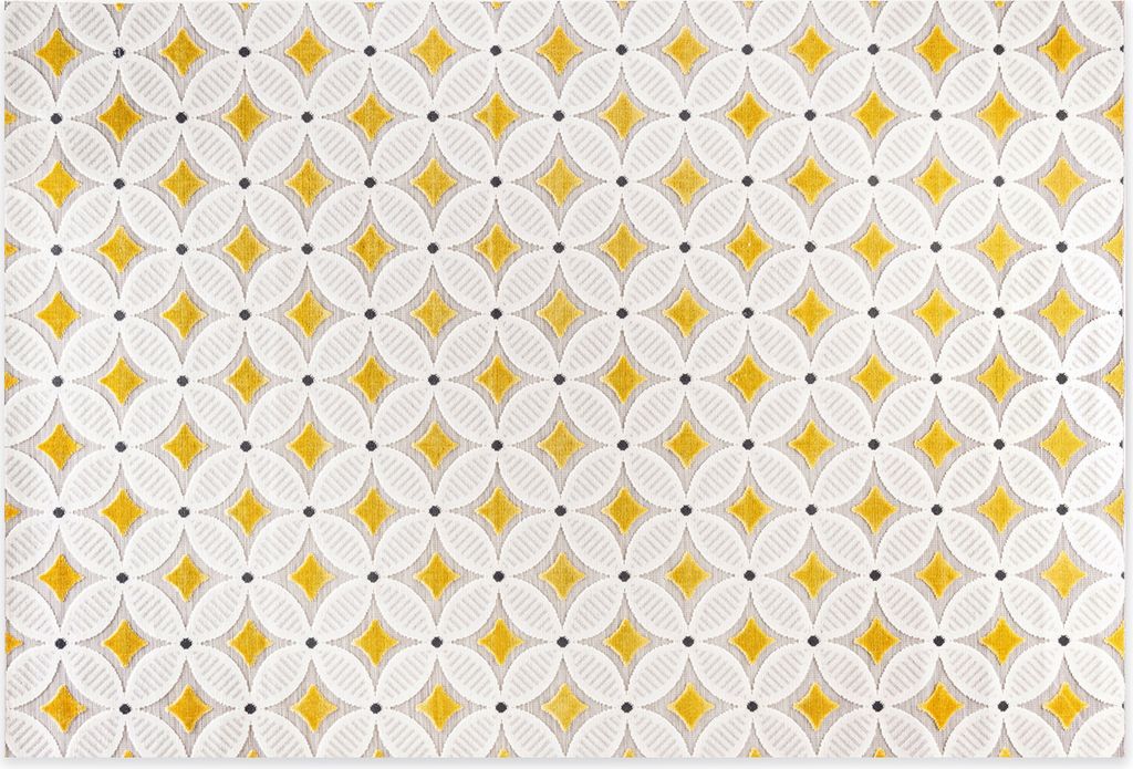 In- und Outdoor-Teppich "Gridstone Clay" 120x170cm für Innen und Außen