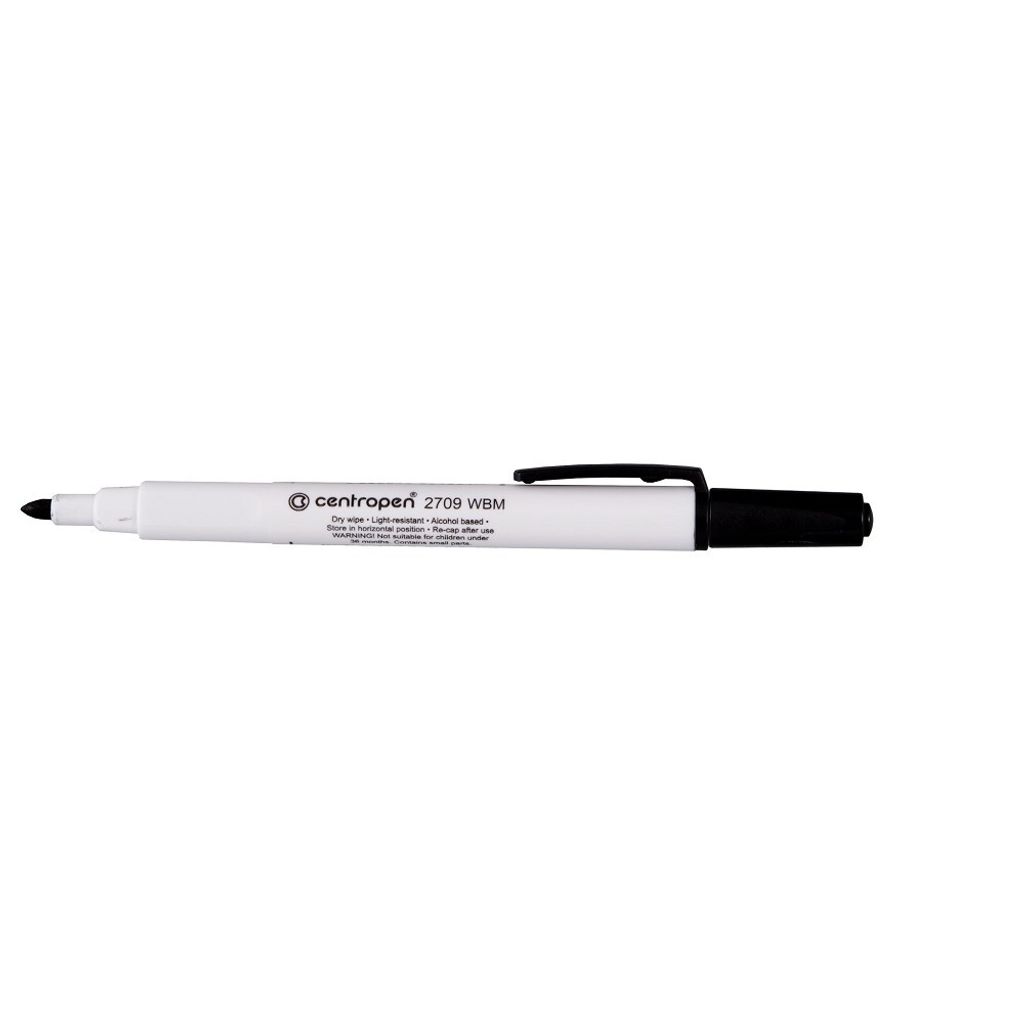 Marcatore per lavagne bianche Centropen 2709, 3 mm, nero Immagine del prodotto 