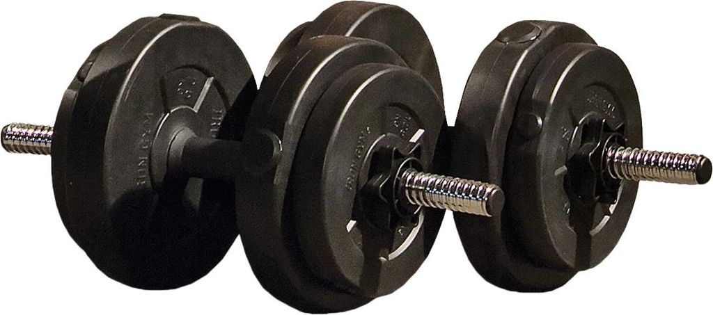 Iron Gym - Verstellbares Hantelset - 15 kg