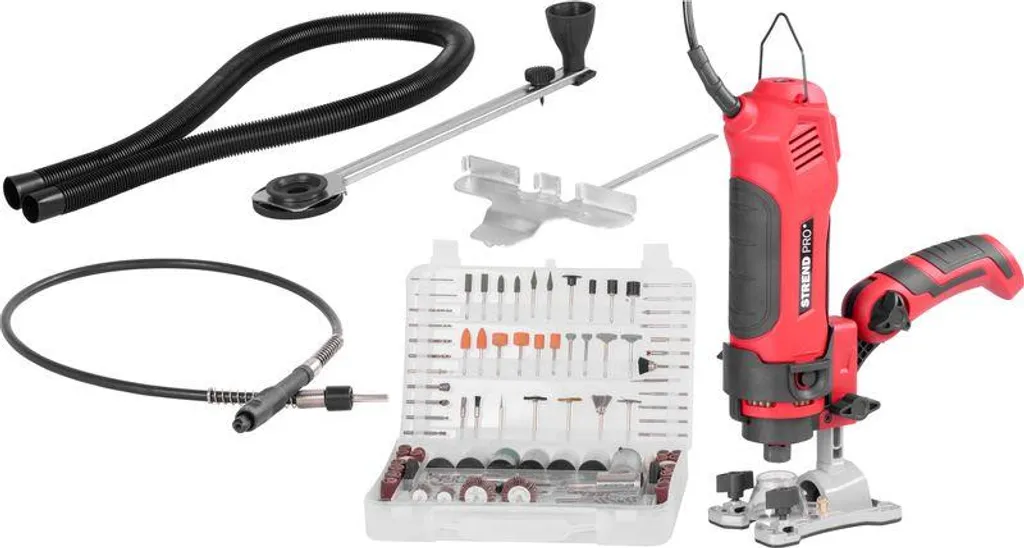Outil multifonction Strend Pro 550W avec kit complet de 287 pièces