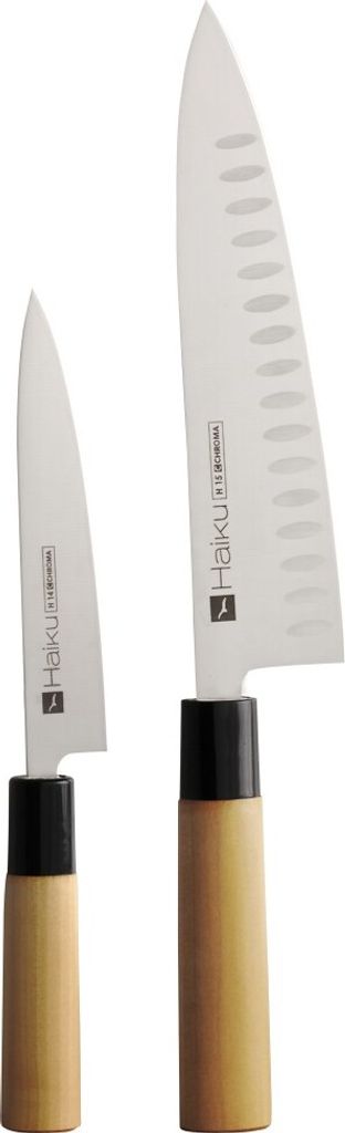 Chroma Haiku Messer-Set: Kochmesser Kullen + kleines Fischmesser