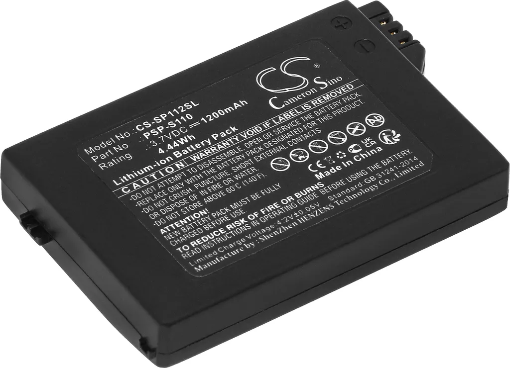 Batteria Sony PSP 2000 TECHTEK | Soluzione per Console che non si accende