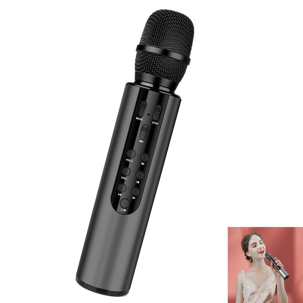 Kabelloses Mikrofon ,Bluetooth-Karaoke-Mikrofon, Produktbild 