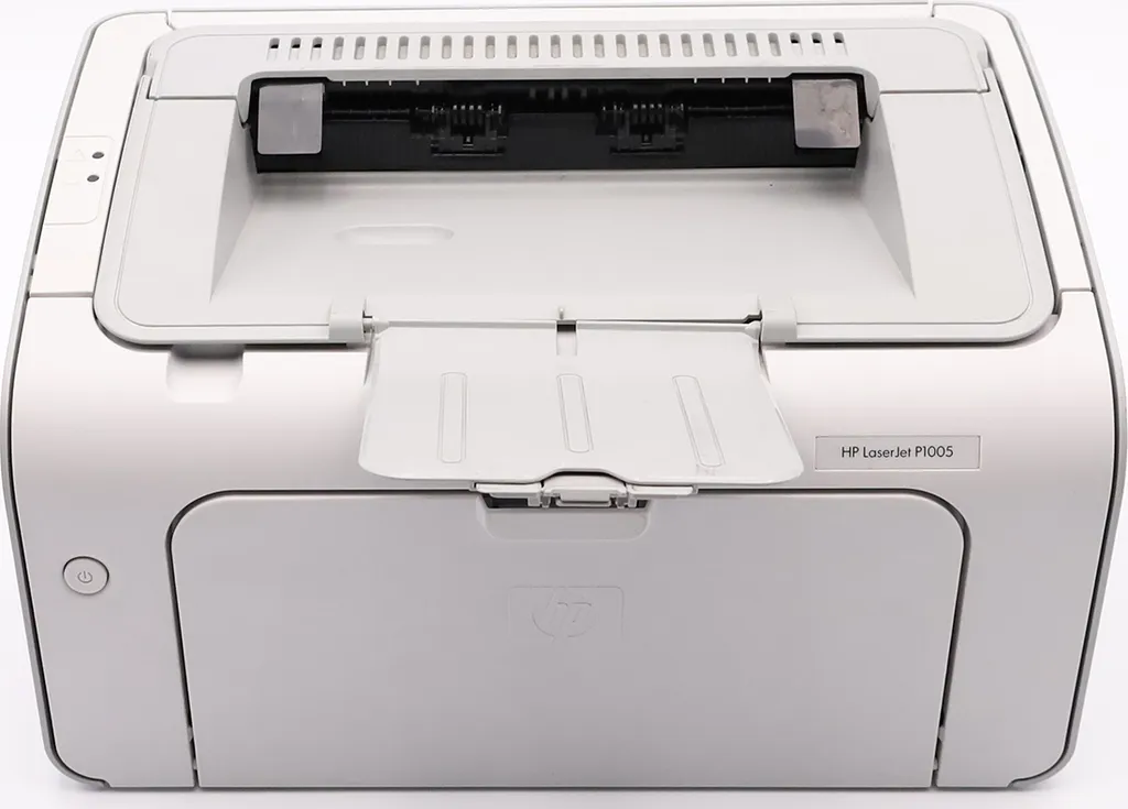 Imprimante Laser Noir et Blanc HP P1005 compacte pour bureau à domicile