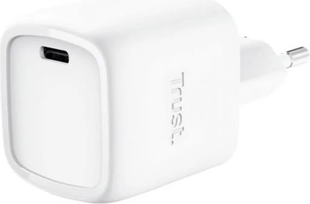 Adaptateur secteur USB-C Trust 25520 30W - Chargeur mural rapide universel