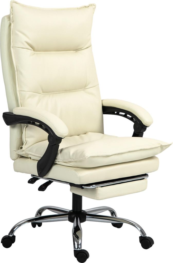 Vinsetto Bürostuhl Höhenverstellbarer Bürostuhl 64L X 59B X 104 124h Cm Drehbarer Burohocker 360 Atmungsaktives~1ro76a5qpso01