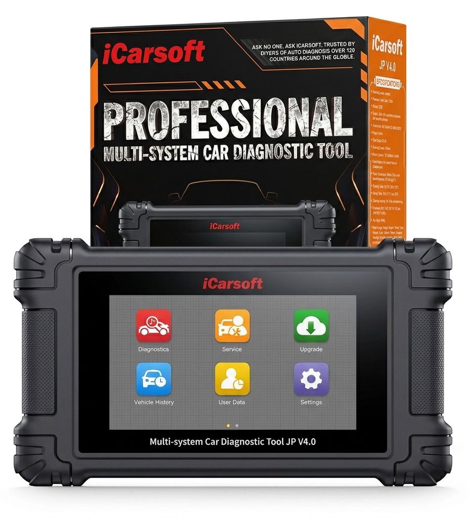 iCarsoft JP V4.0 OBD2 Diagnosegerät kompatibel mit Toyota Produktbild 