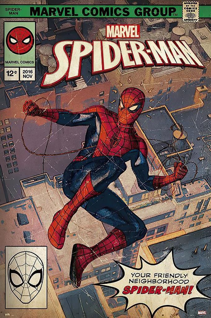 Marvel Comics Poster: Spider-Man Comic Front (5)