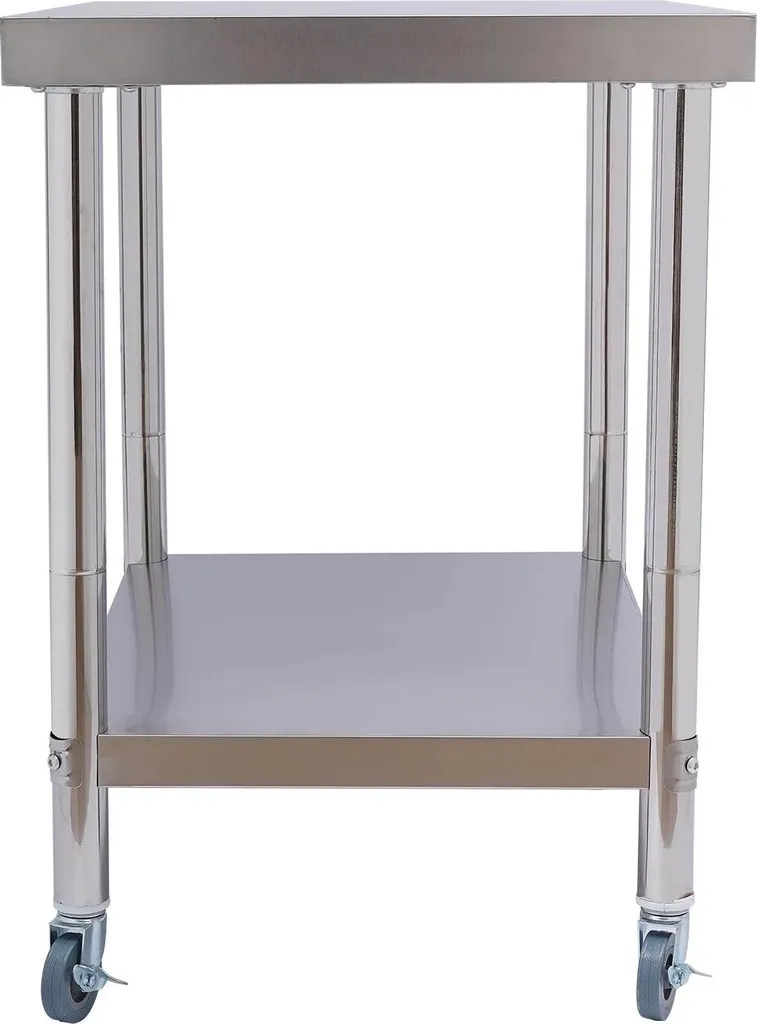 Table inox mobile charge 300kg : la solution pour gagner de l'espace pro - 9