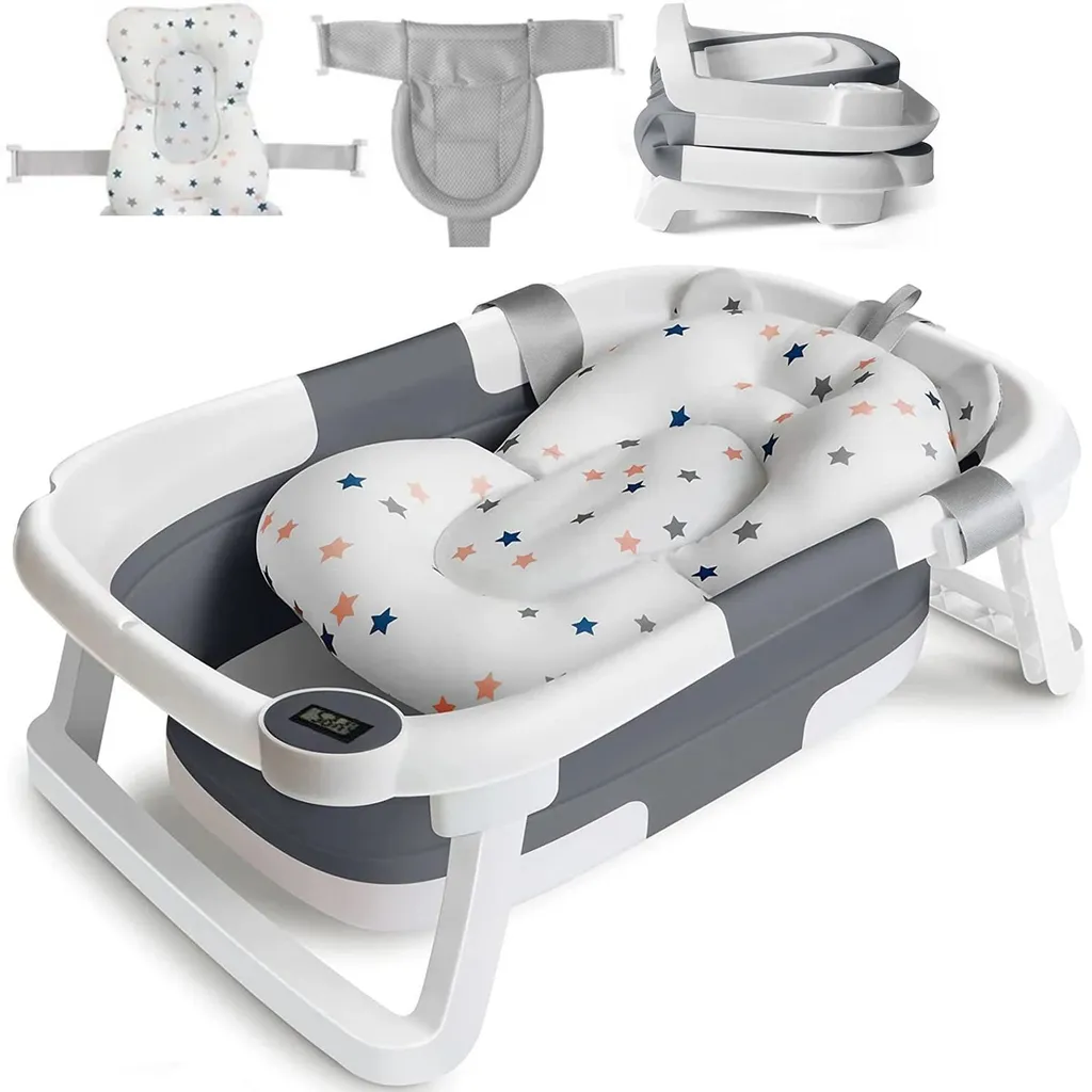 Baignoire bébé sans produits chimiques nocifs en PP blanc 25 à 36 mois