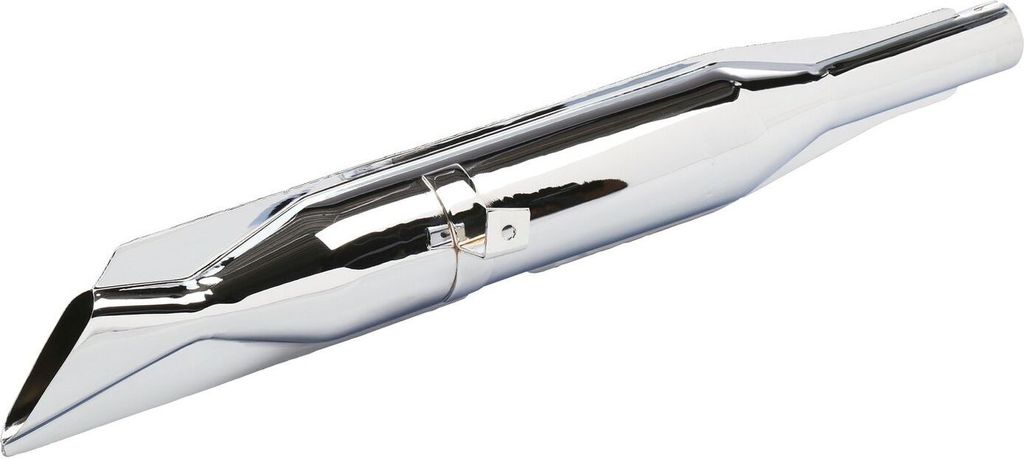 Schwalbenschwanz - Chromauspuff einteilig - passend für EMW R35-2 + R35-3