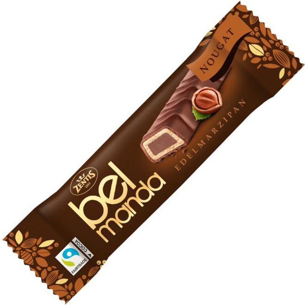 Zentis Belmanda Nougat 40g Produktbild 