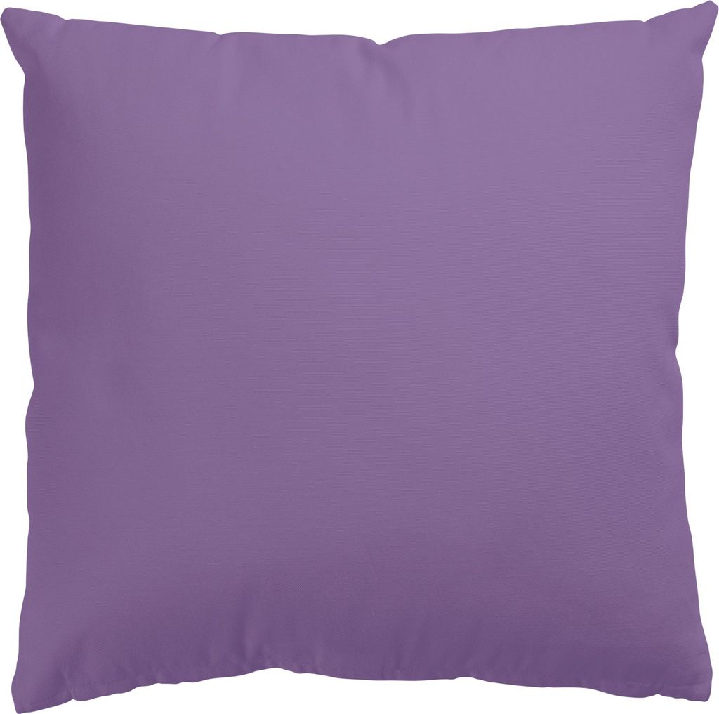 Dekokissen mit Motiv drinnen / Indoor Zierkissen Samt waschbar Design violett Unifarben Sofakissen ohne Füllung