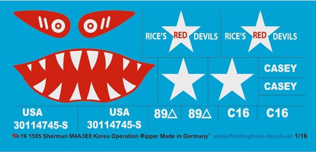 Torro Sherman M4A3E8 Korea Operation Ripper 1220001595