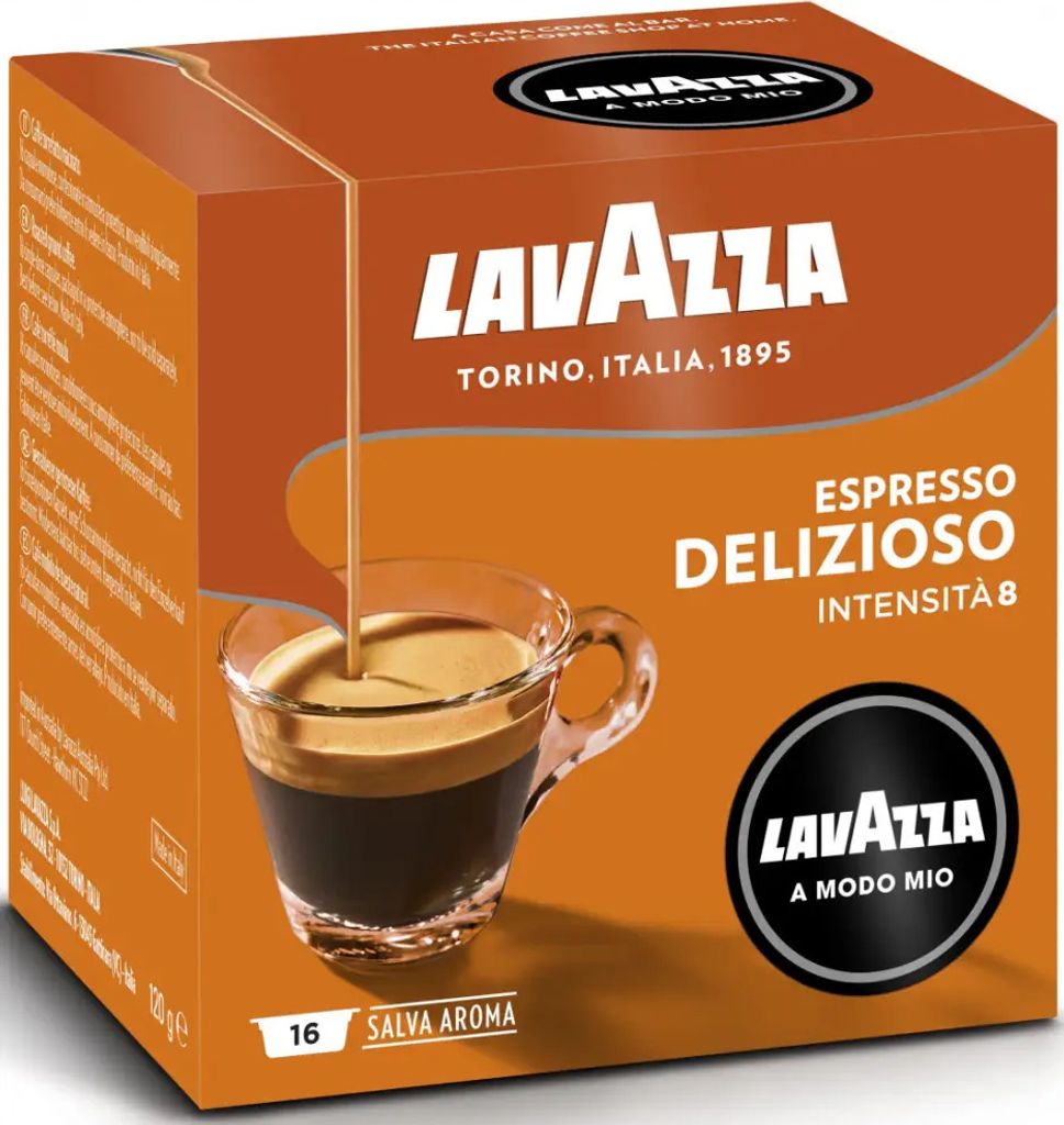 Lavazza A Modo Mio Espresso Delizioso | 16 Kaffeekapseln Produktbild 