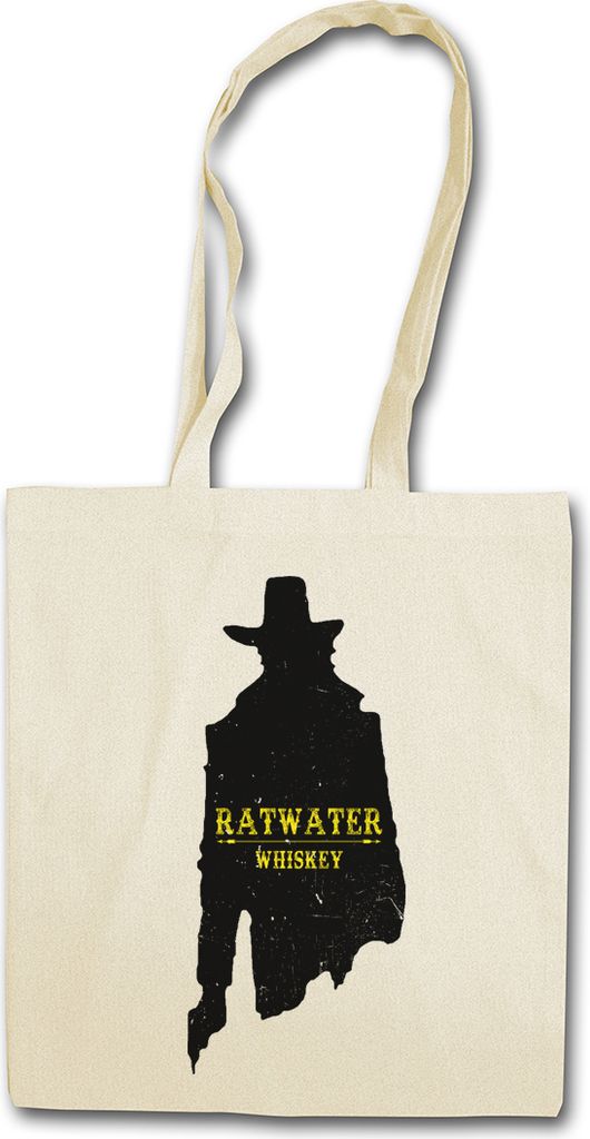 Urban Backwoods Ratwater Whiskey, Stofftasche, Farbe: Beige