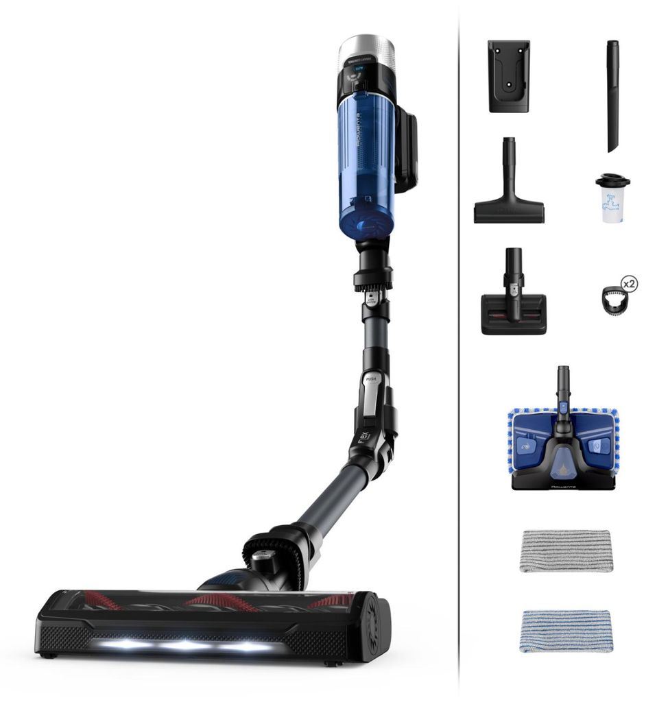 Rowenta RH20C2, aspiradora de mano 2 en 1, sin bolsa, color Imagen del producto 