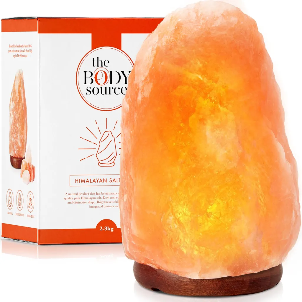 Lampe de sel pour chambre et salon 5-7 kg avec intensité lumineuse réglable