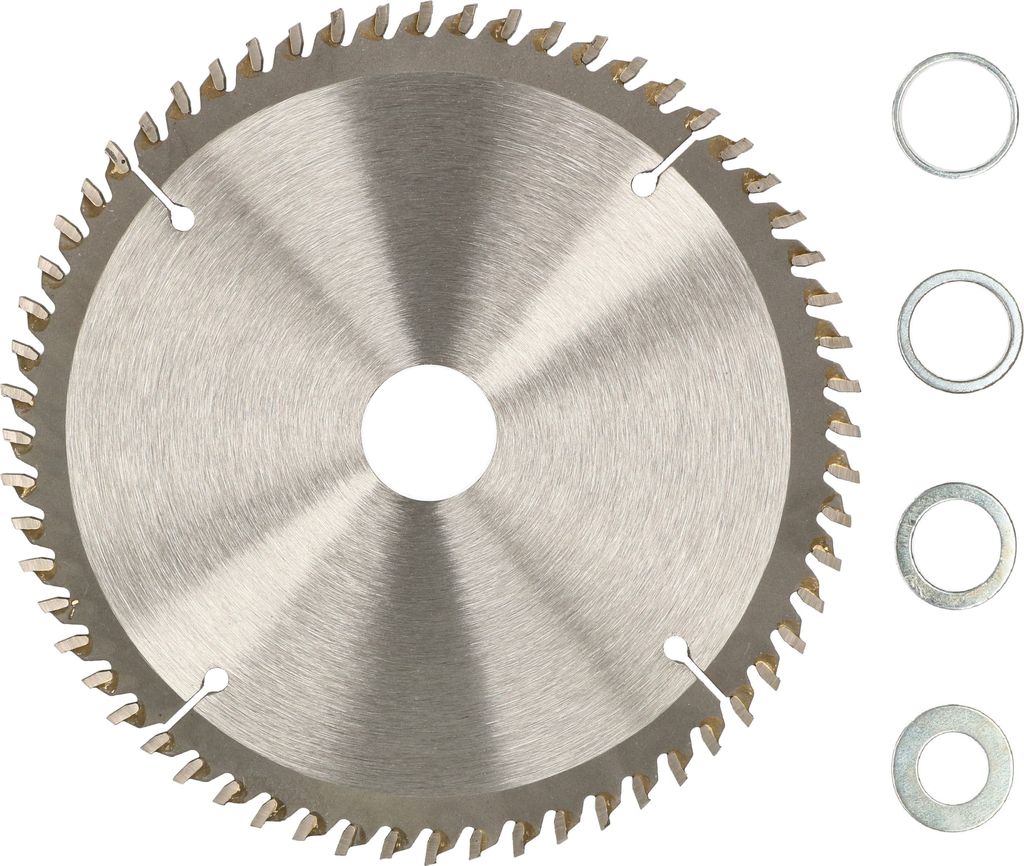 KOTARBAU Hartmetall Sägeblatt für Holzschnitt 60 Zähne 140 mm + Reduzierringe