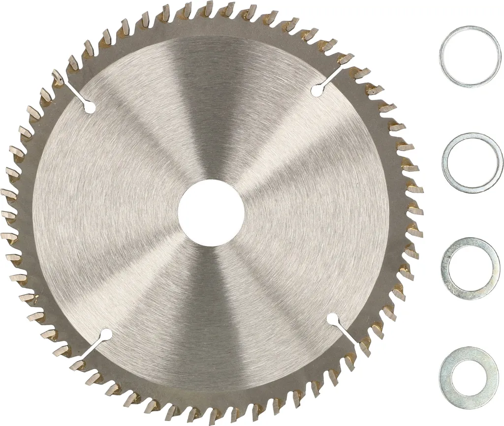 Lama in metallo duro KOTARBAU® per il taglio del legno 60 denti 140 mm + anelli di riduzione