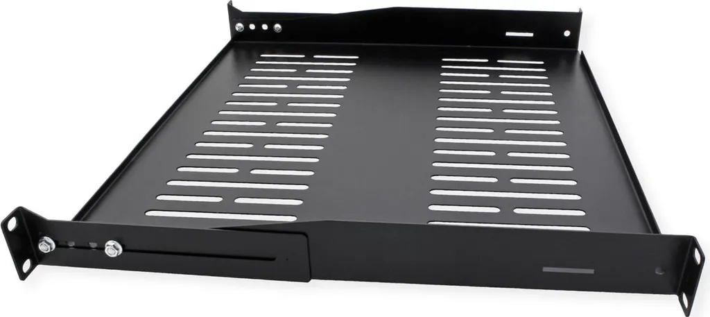 Ripiano Rack 19 1U VALUE - Profondità 400mm per Server e Switch - 3