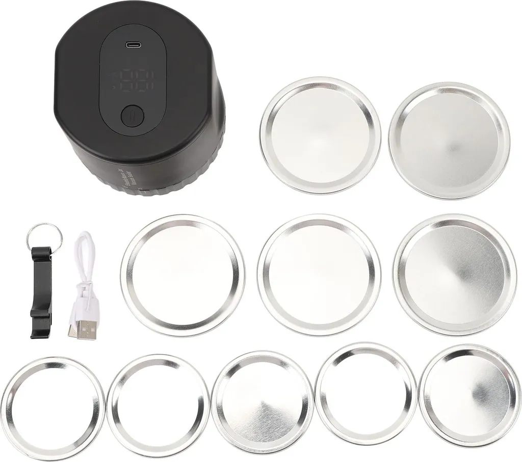 Seelleur sous vide automatique : évitez le gaspillage en bocaux Mason Jar