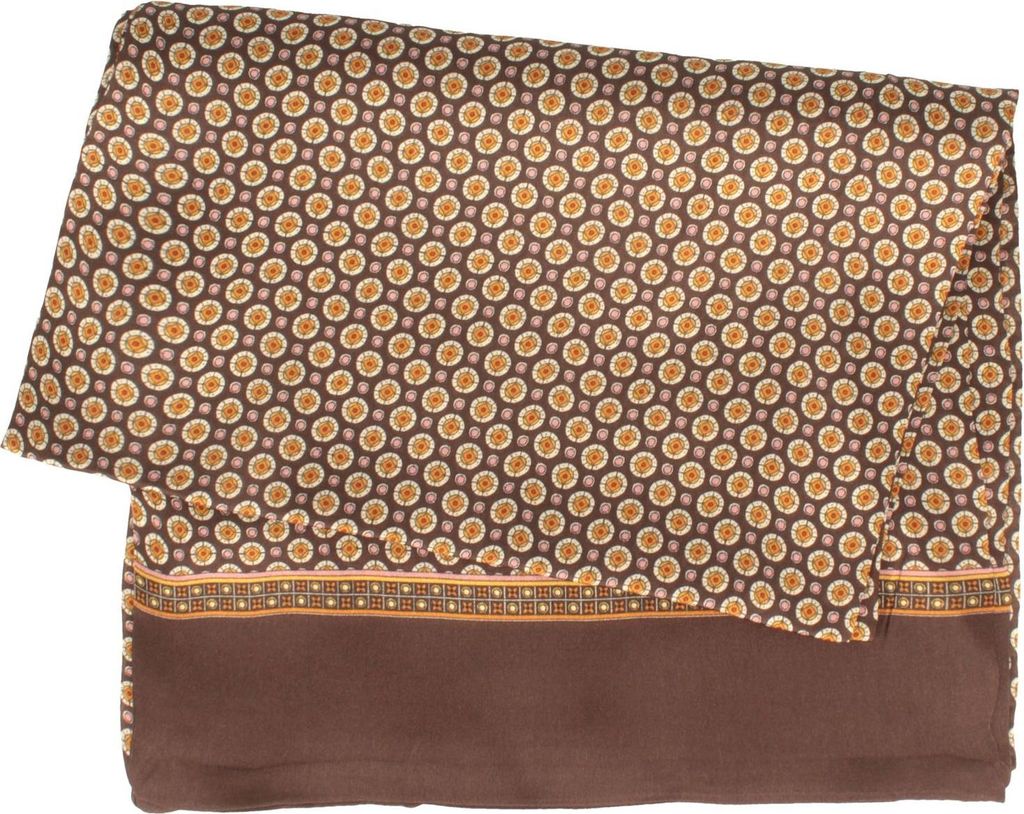 Feiner, gemusterter Schal aus 100% Seide von Hut-Breiter