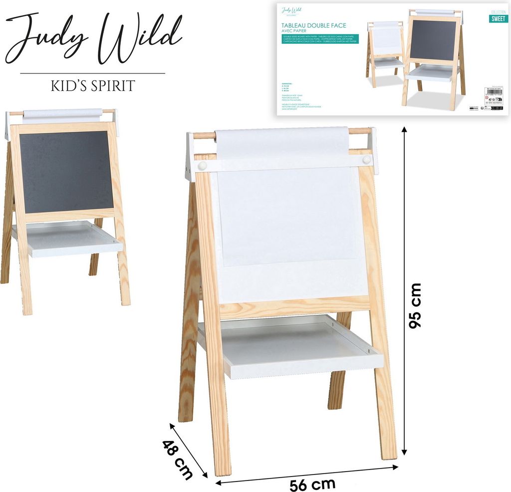 Judy Wild doppelseitige Kinder Tafel Kindertafel Whiteboard 151153