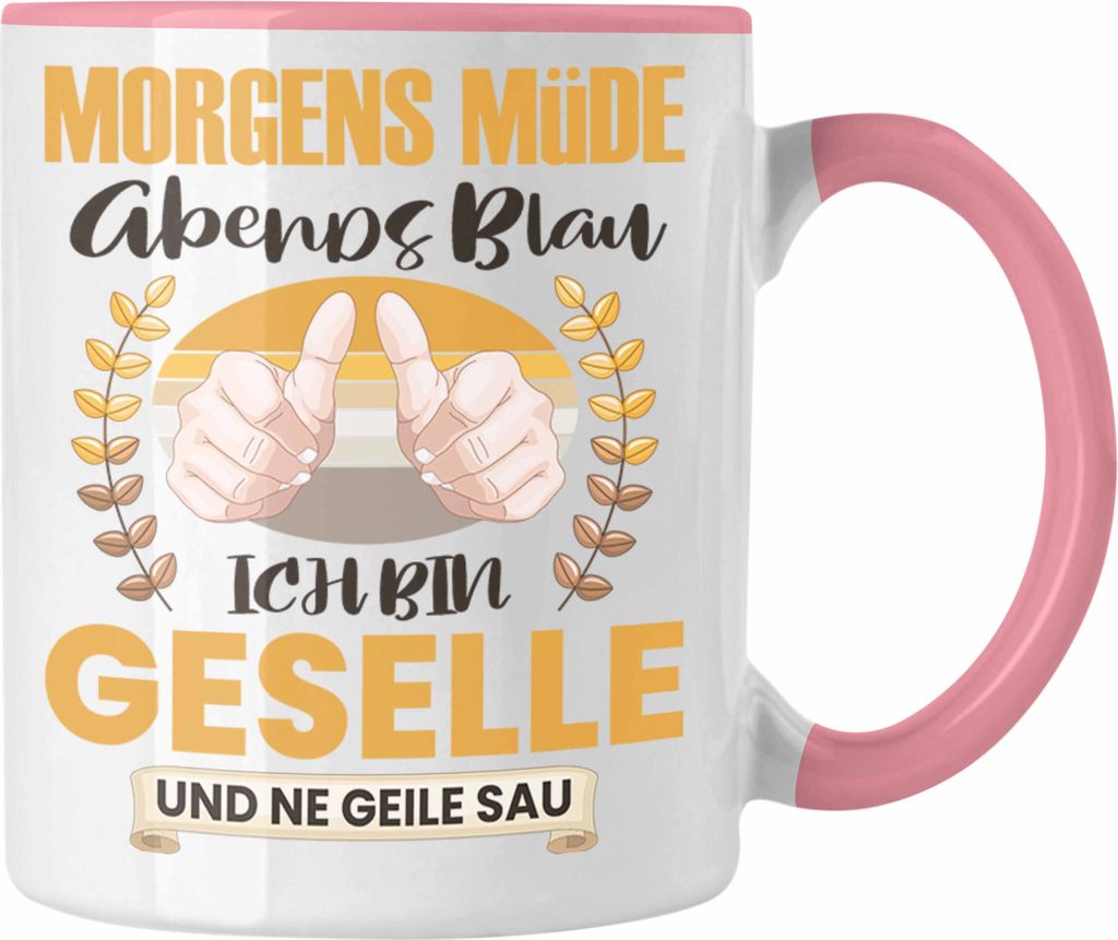 Trendation - Gesellenprüfung Bestanden Tasse Geschenk Produktbild 