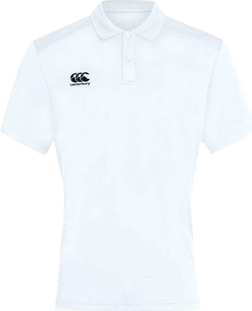 Canterbury - "Club Dry" Poloshirt für Herren PC4376 (S) (Weiß)