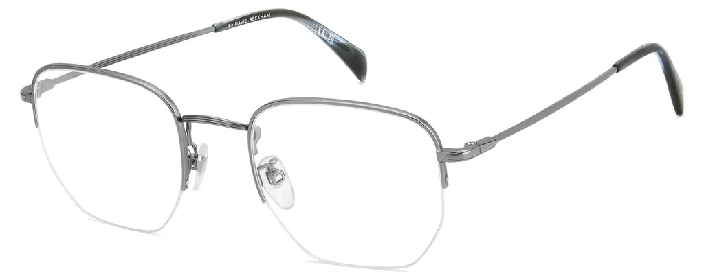 Lunettes David Beckham DB 1153/G Design Rétro Métal Gris Taille 51