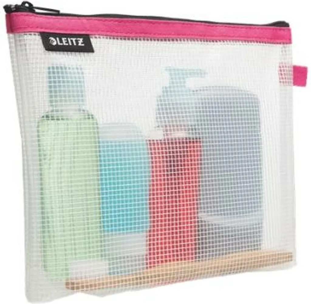 Raccoglitore Leitz WOW Rosa A4 - Perfetto per Documenti Casa