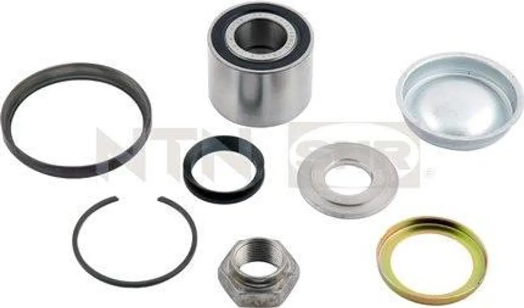 Roulement de roue pour Citroën C3 et Peugeot Bipper - Kit SNR R166.07