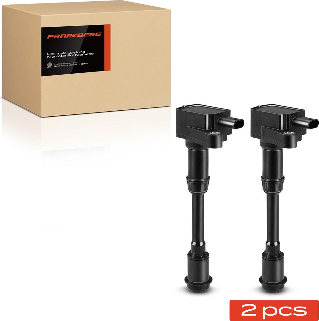 Frankberg 2x Zündmodul Zündspule für Ford Fiesta VI Van Focus III Kasten/Schrägheck Stufenheck Turnier