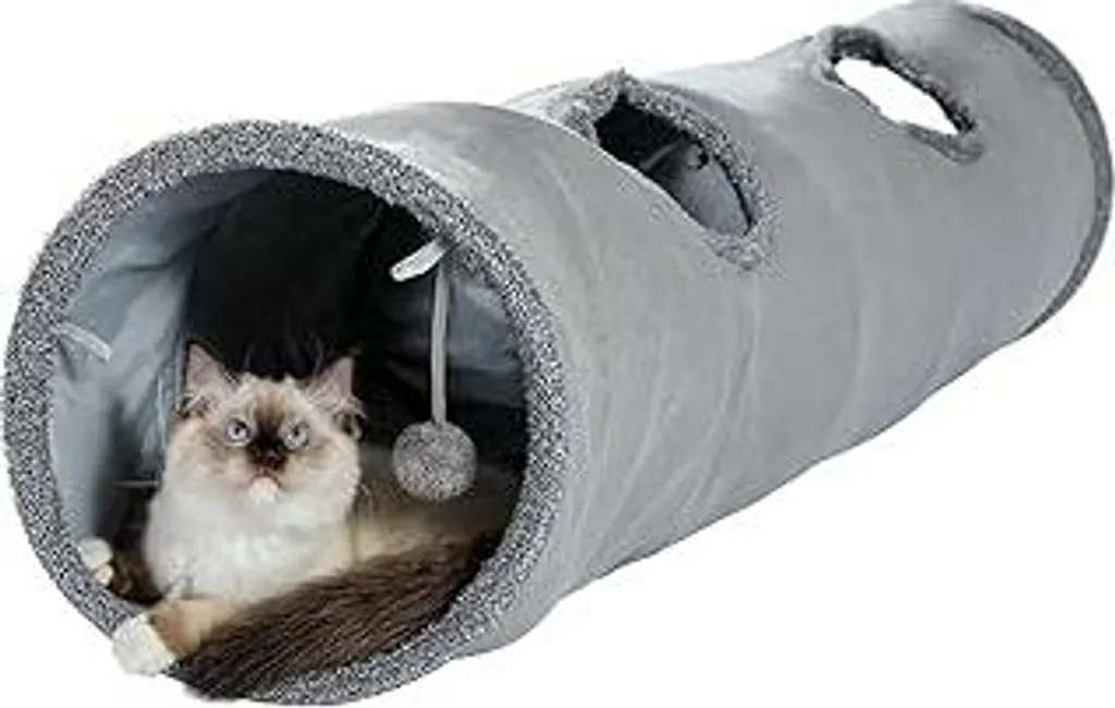 Il Tunnel dei Sogni PAWZ Road per Gatti: 130cm di Nascondigli e Giochi