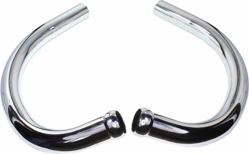 Schalldämpfer Krümmer Jawa 350 638 Sport Duels Kpl. Di
