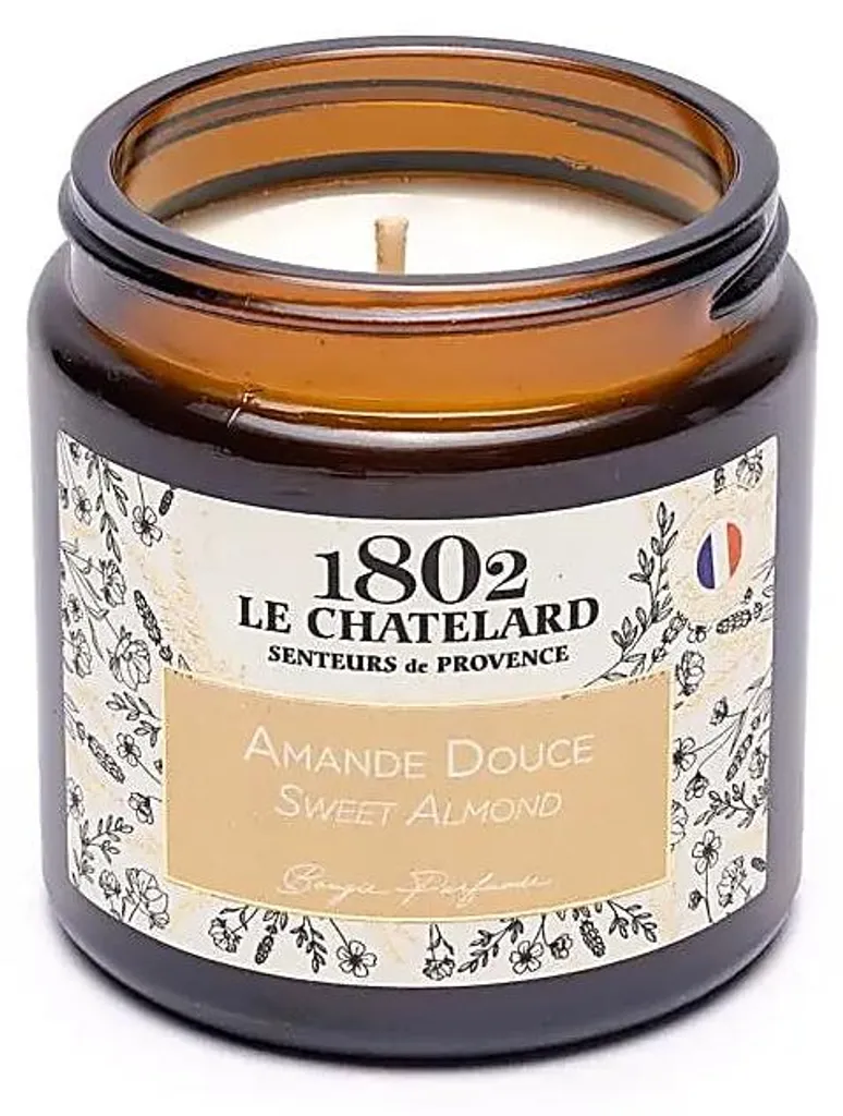 Bougie Parfumée Amande Douce Idéale pour Moment Détente et Soirée