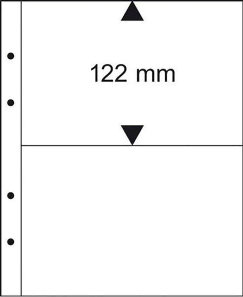 Lindner MU1312 Multi collect Blätter-schwarz Produktbild 
